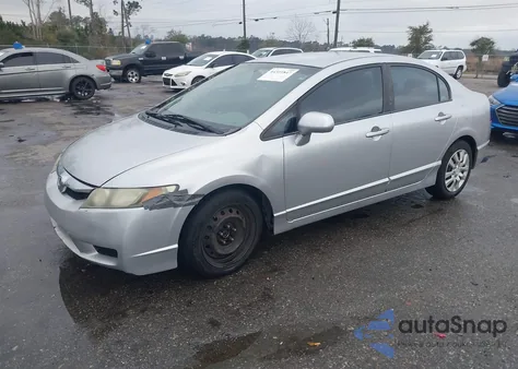 2009 Honda Civic Lx z USA, uszkodzony, nr VIN 2HGFA16589H539671